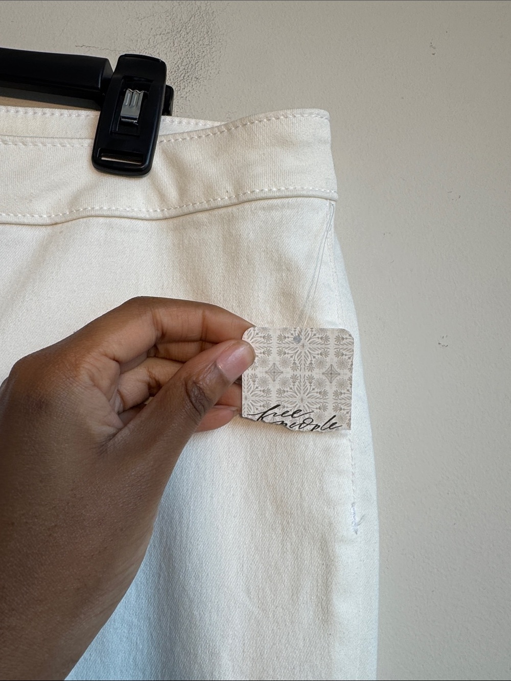 NWT We the Free Float on Flare Jeans in White - 32 - Picture 7 of 8